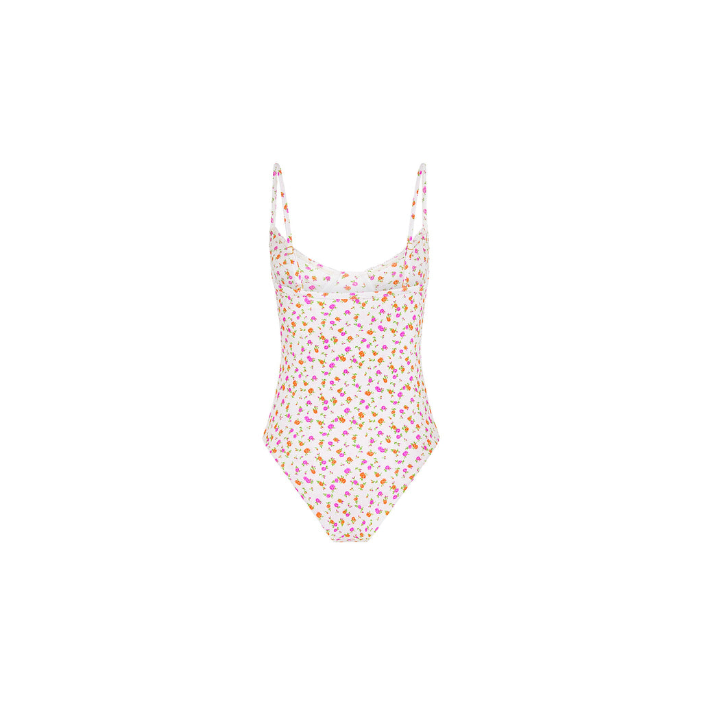 Double Ruffle Underwire One Piece - Rosie Posie