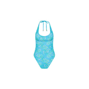 Scoop Halter Cheeky One Piece - Stargaze