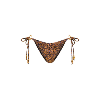 Ring Cheeky Tie Bikini Bottom - Kosmic Kat