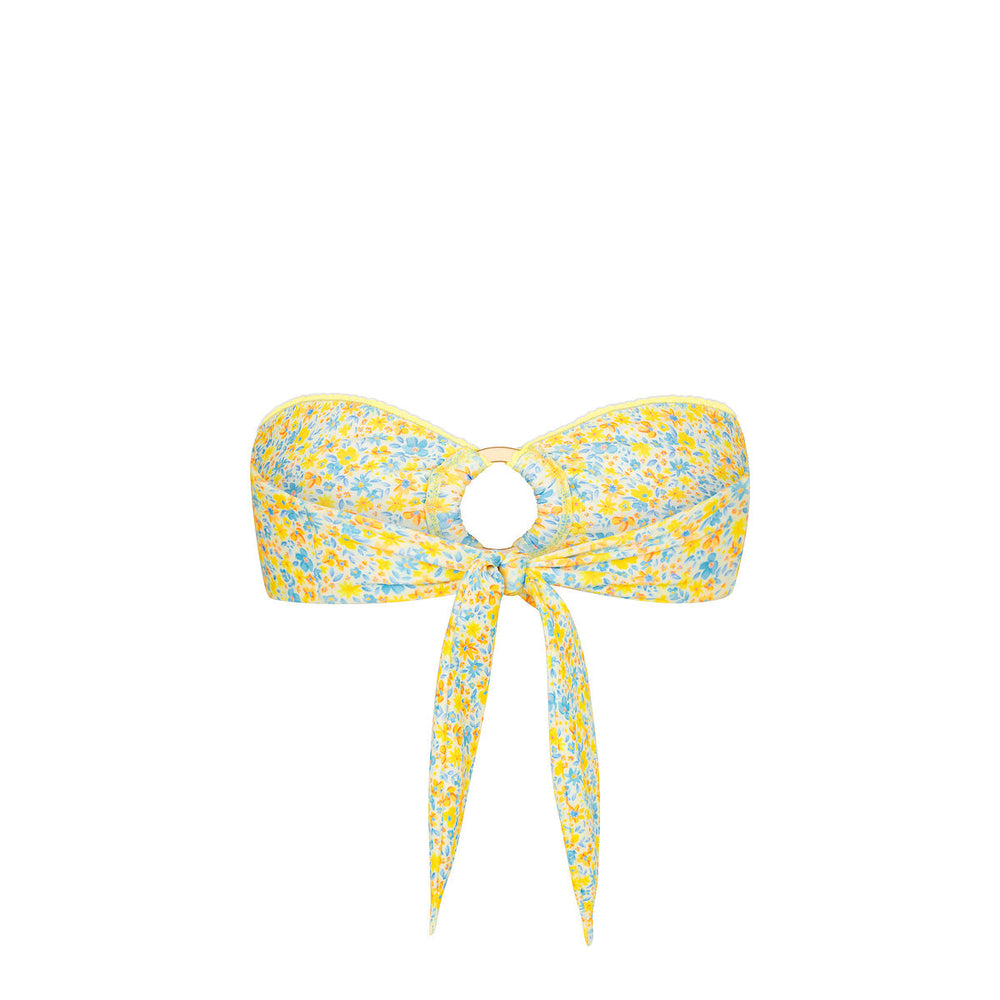 Decorative Strapless Bikini Top - Dreamy Daze