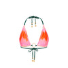 Ring Halter Bikini Top - Strawberry Vanilla