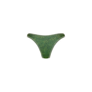 Lace Stitch High Leg Vintage Bikini Bottom - Wild Wonder