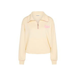 Quarter Zip Jumper - Buttercream