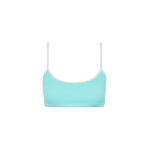 Swim Tank Bikini Top - Calypso Blue