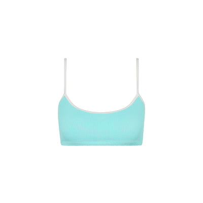 Swim Tank Bikini Top - Calypso Blue