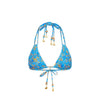 Halter Bralette Bikini Top - Cream Soda