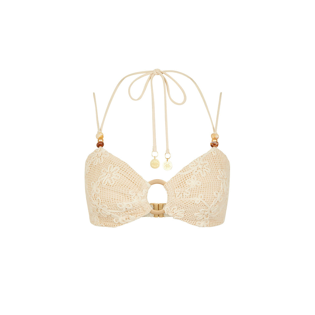 Lace Tie Crop Top - Sweet Nothings
