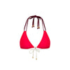 Halter Bralette Bikini Top - Cherry Cola
