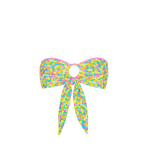 Decorative Strapless Bikini Top - Hula Honey