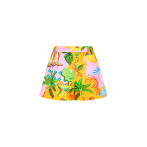 Lightweight Summer Shorts - Sunlit Spritz