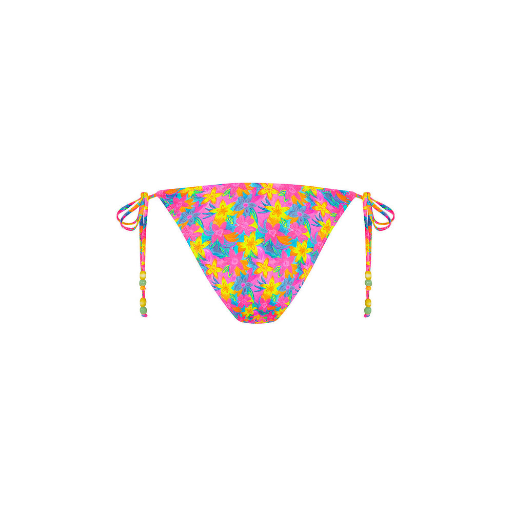 Dipped Cheeky Tie Bikini Bottom - Wildest Dreams