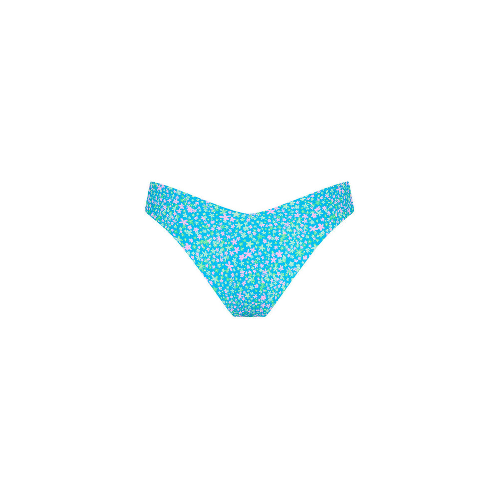 Cheeky V Bikini Bottom - Ocean Kisses