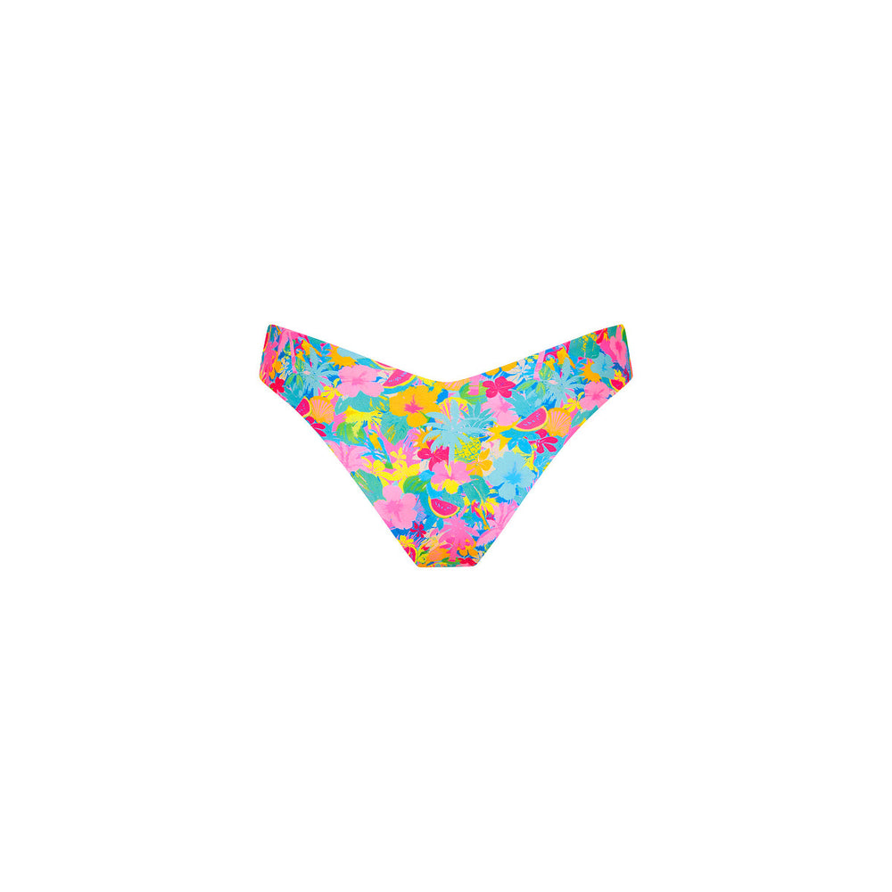 Cheeky V Bikini Bottom - Pretty Paradise