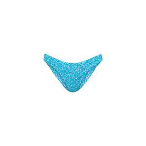 Shirred Minimal Full Coverage Bikini Bottom - Ocean Kisses