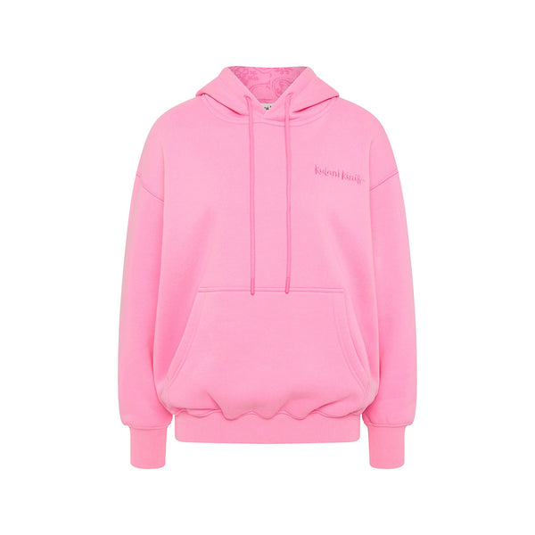 Embroidered Hoodie - Powder Puff
