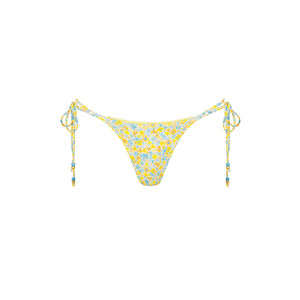 Decorative Thong Tie Side Bikini Bottom - Dreamy Daze