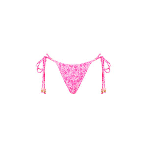 Thong Tie Side Bikini Bottom - Berry Burst