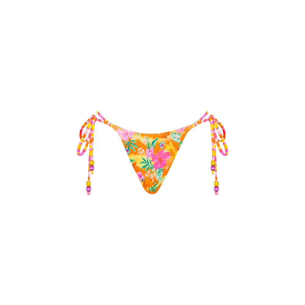 Thong Tie Side Bikini Bottom - Peachy Pocket