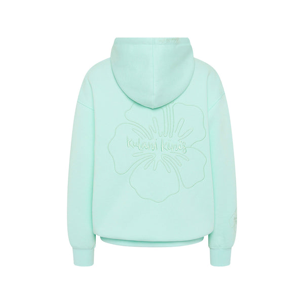 Embroidered Hoodie - Jelly Mint