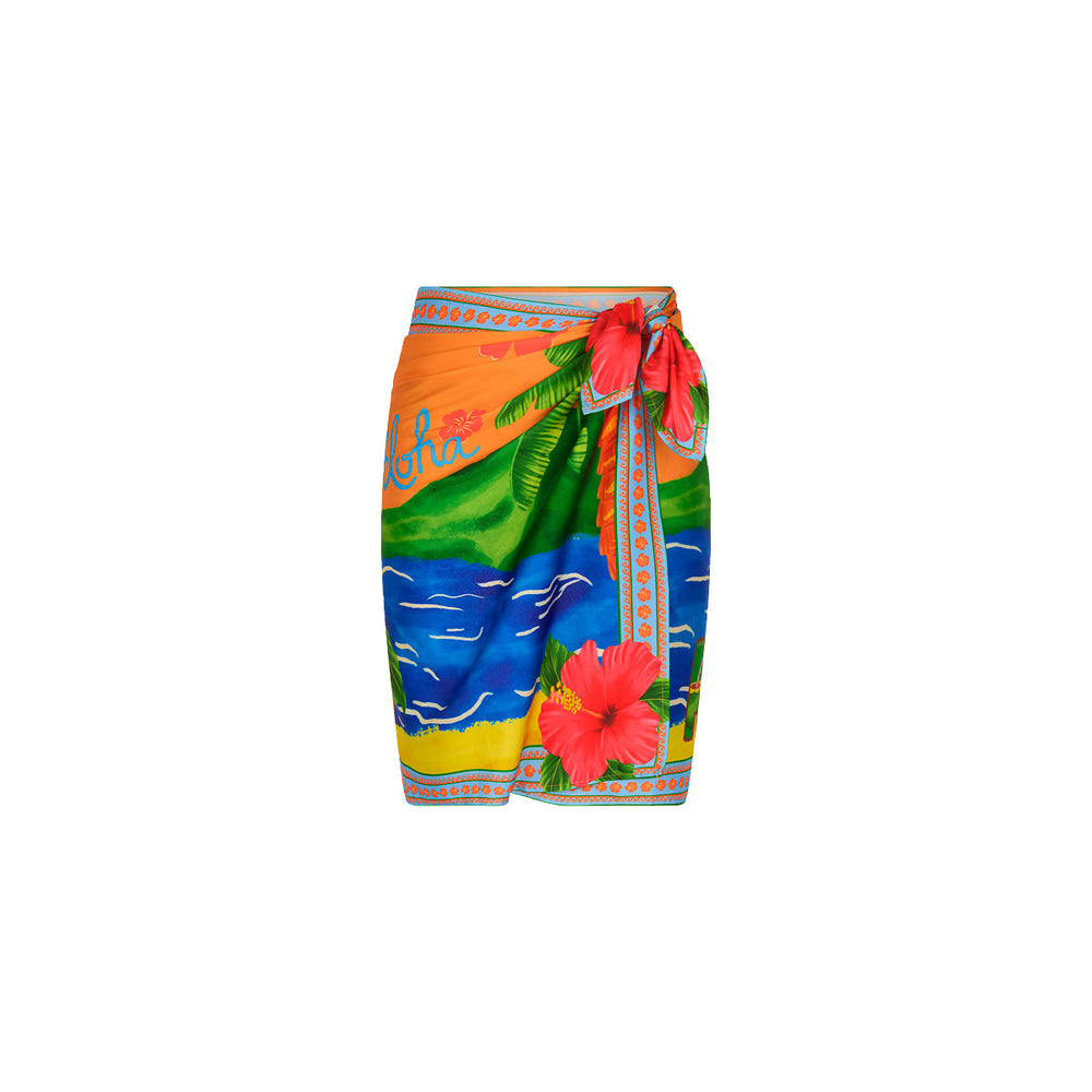 Essential Sarong - Coral Cabana