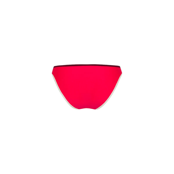 Modest Bind Full Coverage Bikini Bottom - Cherry Cola