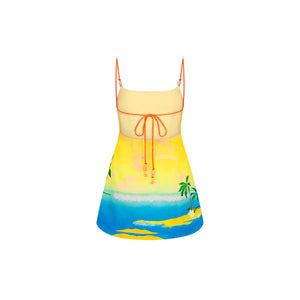 Summer Mini Dress - Bahama Breeze