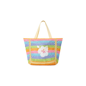 Straw Beach Tote Bag - Seaside Dreamer
