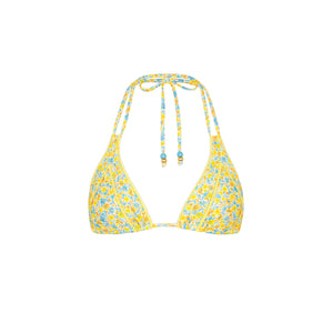 Decorative Panel Halter Bikini Top - Dreamy Daze