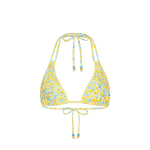 Decorative Panel Halter Bikini Top - Dreamy Daze