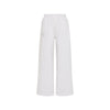 Embroidered Track Pants - Silver Stone