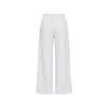 Embroidered Track Pants - Silver Stone