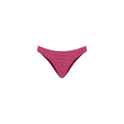 Minimal Full Coverage Bikini Bottom - Cherry Kiss