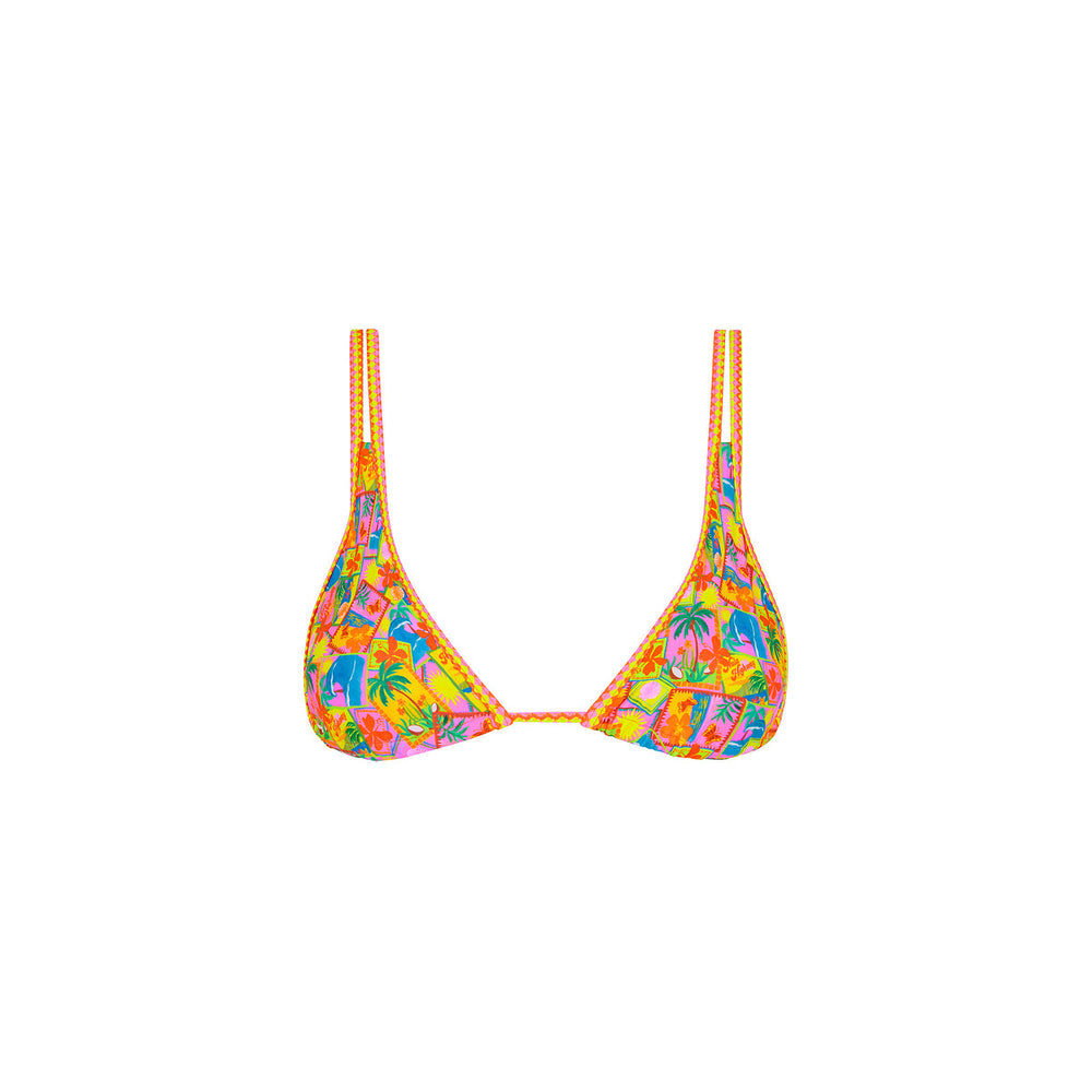 Twin Strap Bralette Bikini Top - Sunshine Snaps