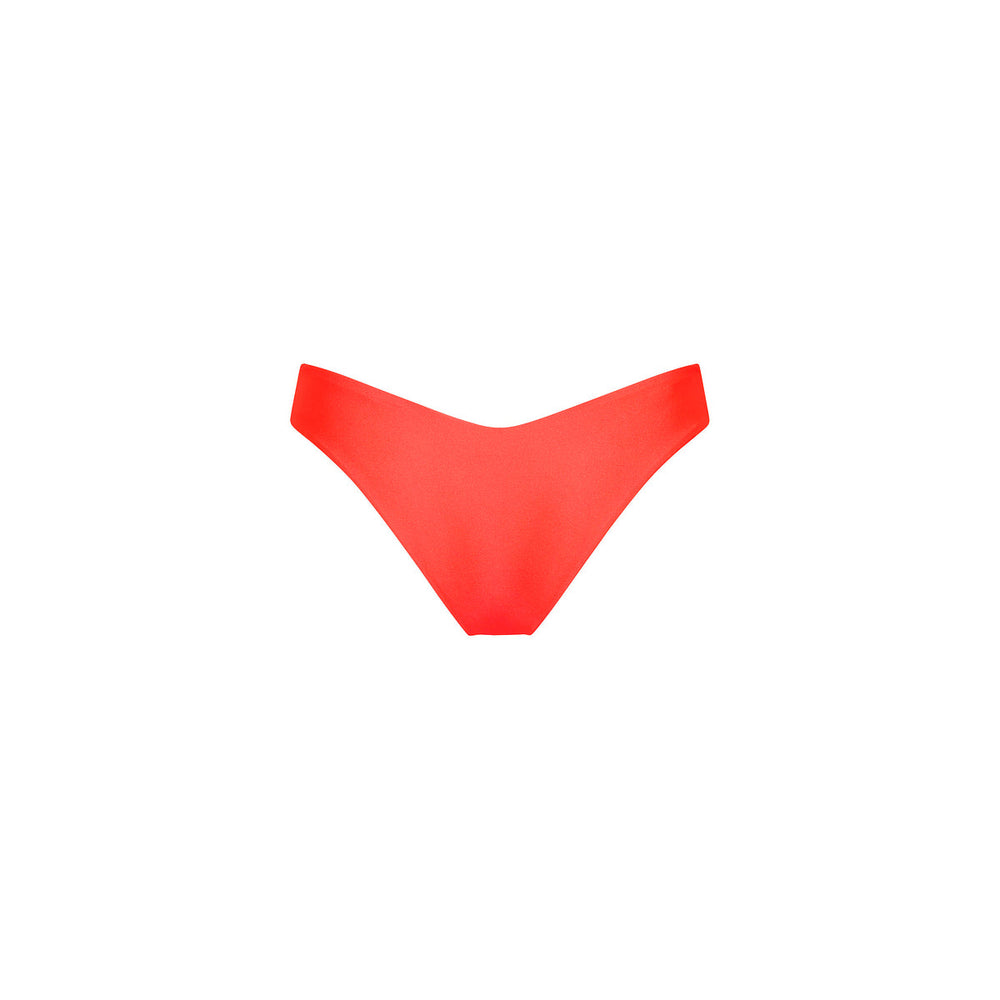 Cheeky V Bikini Bottom - Guava Glow