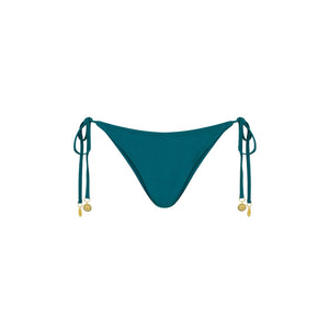 Full Coverage Tie Bikini Bottom - Laguna Haze