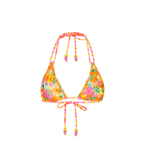 Simple Strap Halter Bikini Top - Peachy Pocket