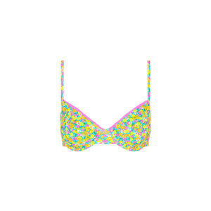 Decorative Ditzy Underwire Bikini Top - Hula Honey