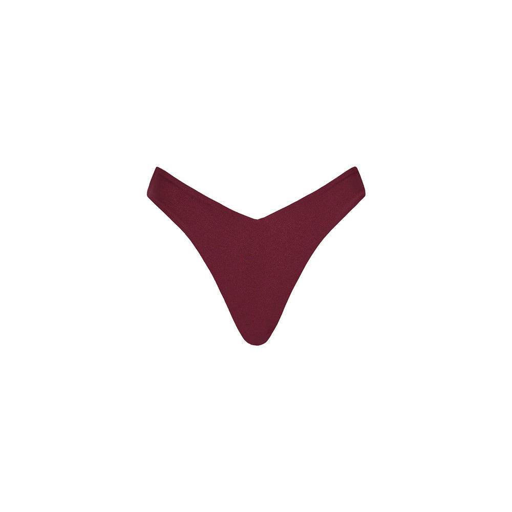 Y Cheeky Bikini Bottom - Sangria