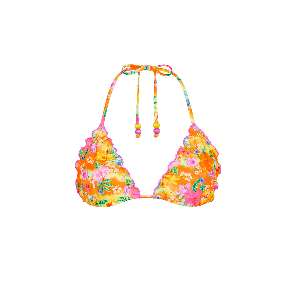 Lettuce Edge Bralette Bikini Top - Peachy Pocket