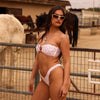 Retro Y Thong Bikini Bottom - Rosie Posie