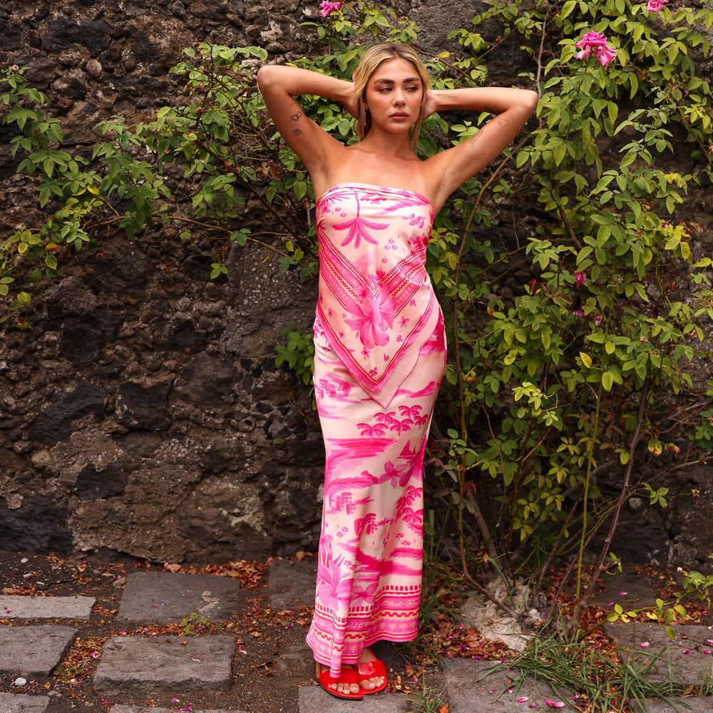 Summer Bandana Scarf Top - Sippin Pretty