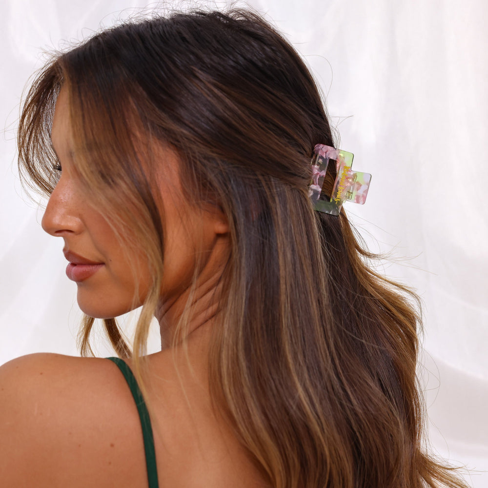 Summer Claw Clip - Mermaid Mist