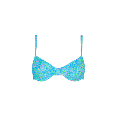 Ditzy Underwire Bra Bikini Top - Stargaze