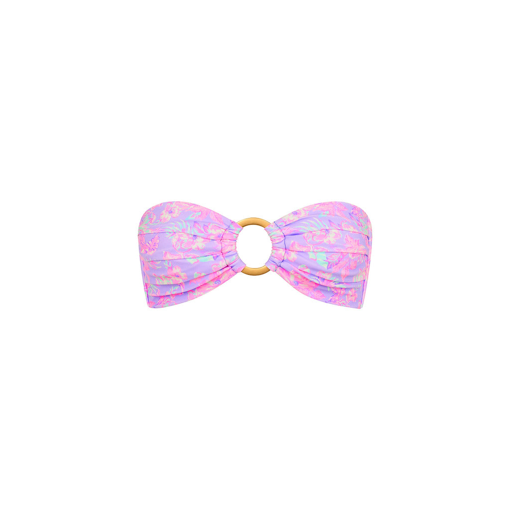 Strapless Bandeau Bikini Top - Lilac Love