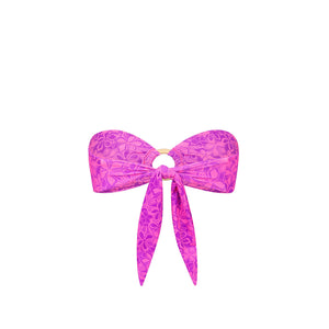 Strapless Bandeau Bikini Top - Bubble Berry