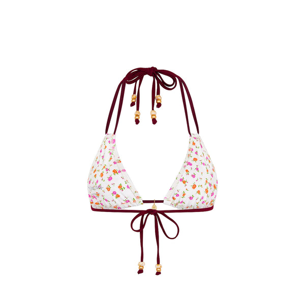 Halter Bralette Bikini Top - Rosie Posie