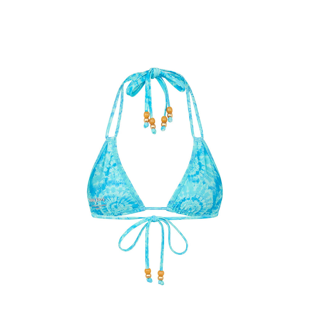 Halter Bralette Bikini Top - Starry Seas