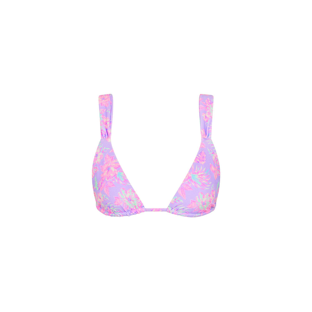Slide Bralette Bikini Top - Lilac Love