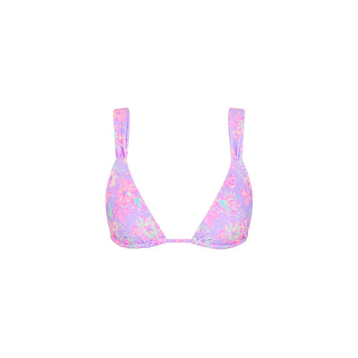 Slide Bralette Bikini Top - Lilac Love