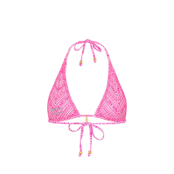 Classic Tie Halter Bikini Top - Starlight Saloon